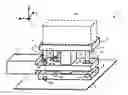 Fig. 01 - Method of positioning a carrier on a flat surface, and assembly of a carrier and a positioning member