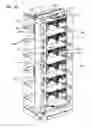 Fig. 23 - Slidable telecommunications tray with cable slack management