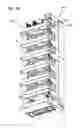 Fig. 35 - Slidable telecommunications tray with cable slack management