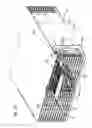 Fig. 56 - Slidable telecommunications tray with cable slack management