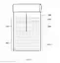 Fig. 09 - Variable transmission window with blackout bars