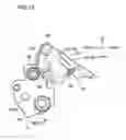 Fig. 13 - Developing cartridge including developing roller and gear