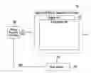 Fig. 01 - Display device with reduced noise effect on touch screen