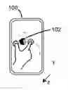 Fig. 01 - Apparatus and method for rotating 3D objects on a mobile device screen