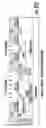 Fig. 43 - Two-transistor SRAM semiconductor structure and methods of fabrication