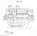 Fig. 35 - Semiconductor devices with layers commonly contacting fins and methods of manufacturing the same