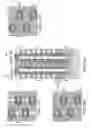 Fig. 13 - Split memory cells with unsplit select gates in a three-dimensional memory device