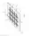 Fig. 03 - Two-dimensional array of four-terminal thin film devices with surface-sensitive conductor layer and method of fabricating the same