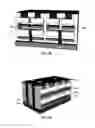 Fig. 17 - Stacked independently contacted field effect transistor having electrically separated first and second gates