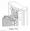 Fig. 09 - Integrated antenna unit hook, hang eject-inject installation system
