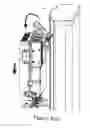 Fig. 11 - Integrated antenna unit hook, hang eject-inject installation system