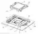 Fig. 01 - Dust-proof cover and electrical connector assembly using the same