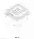 Fig. 10 - On-chip electromagnetic bandgap (EBG) structure for noise suppression