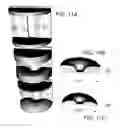 Fig. 22 - Speaker assemblies with wide dispersion patterns