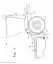 Fig. 02 - Guide for lift arm of header attachment apparatus