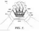 Fig. 06 - Message-Conveying Interlocking Athletic Gloves