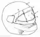 Fig. 01 - Visor assembly