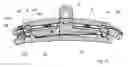 Fig. 10 - Wristwatch comprising a clasp connected to the case