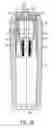 Fig. 19 - Optoacoustic probe with multi-layer coating