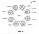 Fig. 11 - Ablation method for creating elongate continuous lesions enclosing multiple vessel entries