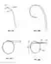 Fig. 19 - Ablation method for creating elongate continuous lesions enclosing multiple vessel entries