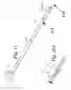Fig. 12 - Patient positioning support apparatus with virtual pivot-shift pelvic pads, upper body stabilization and fail-safe table attachment mechanism