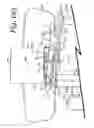 Fig. 121 - Patient positioning support apparatus with virtual pivot-shift pelvic pads, upper body stabilization and fail-safe table attachment mechanism