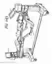 Fig. 137 - Patient positioning support apparatus with virtual pivot-shift pelvic pads, upper body stabilization and fail-safe table attachment mechanism