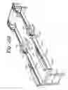 Fig. 221 - Patient positioning support apparatus with virtual pivot-shift pelvic pads, upper body stabilization and fail-safe table attachment mechanism