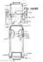 Fig. 237 - Patient positioning support apparatus with virtual pivot-shift pelvic pads, upper body stabilization and fail-safe table attachment mechanism