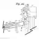Fig. 30 - Patient positioning support apparatus with virtual pivot-shift pelvic pads, upper body stabilization and fail-safe table attachment mechanism