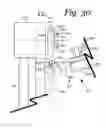 Fig. 31 - Patient positioning support apparatus with virtual pivot-shift pelvic pads, upper body stabilization and fail-safe table attachment mechanism
