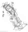 Fig. 47 - Patient positioning support apparatus with virtual pivot-shift pelvic pads, upper body stabilization and fail-safe table attachment mechanism