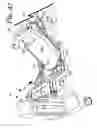 Fig. 48 - Patient positioning support apparatus with virtual pivot-shift pelvic pads, upper body stabilization and fail-safe table attachment mechanism