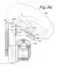 Fig. 82 - Patient positioning support apparatus with virtual pivot-shift pelvic pads, upper body stabilization and fail-safe table attachment mechanism