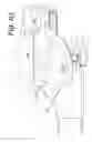 Fig. 83 - Patient positioning support apparatus with virtual pivot-shift pelvic pads, upper body stabilization and fail-safe table attachment mechanism