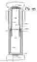 Fig. 99 - Patient positioning support apparatus with virtual pivot-shift pelvic pads, upper body stabilization and fail-safe table attachment mechanism