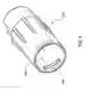 Fig. 05 - Handle component for providing a pressurized material