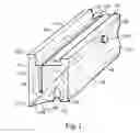Fig. 02 - System for mounting a covering upon a frame