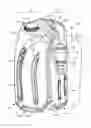 Fig. 01 - Bottle with pressurizing feature under lateral load and associated method