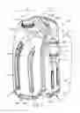 Fig. 02 - Bottle with pressurizing feature under lateral load and associated method