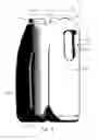 Fig. 08 - Bottle with pressurizing feature under lateral load and associated method