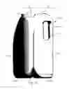Fig. 11 - Bottle with pressurizing feature under lateral load and associated method