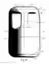 Fig. 12 - Bottle with pressurizing feature under lateral load and associated method