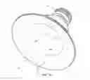 Fig. 25 - Shower and speaker assembly