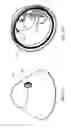 Fig. 53 - Shower and speaker assembly