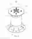 Fig. 03 - Height and slope adjustable pedestal