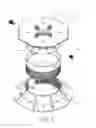 Fig. 08 - Height and slope adjustable pedestal