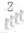 Fig. 03 - Parking barrier system and post
