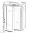 Fig. 01 - Quick release cladding system for fenestration frames